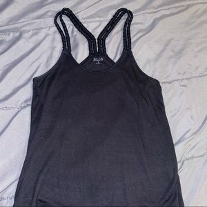 Black tank top
